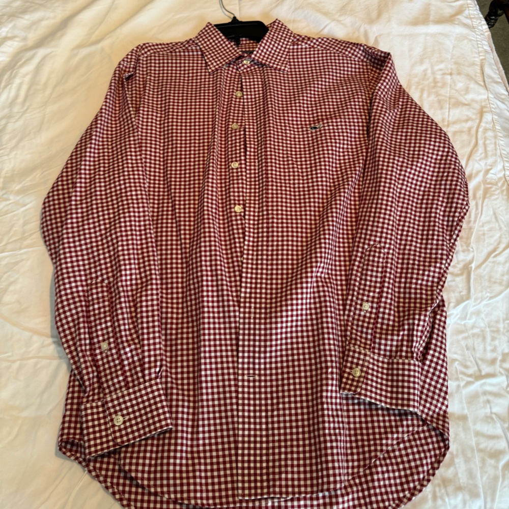 Vineyard Vines Checkered Button Down
